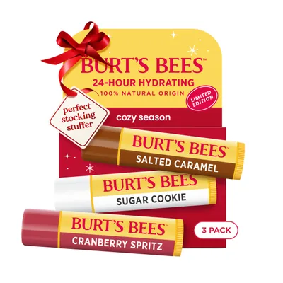 Burt's Bees Cozy Season Holiday Lip Balm Gift Set