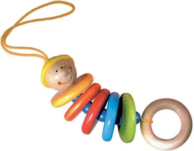 Haba Wooden Baby Rattle