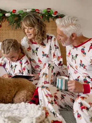 Posh Peanut Holiday Pajamas