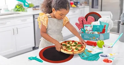 Tovla Jr. Pizza-Making Kit for Kids